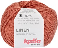 Katia Linen 018 Rust Brown
