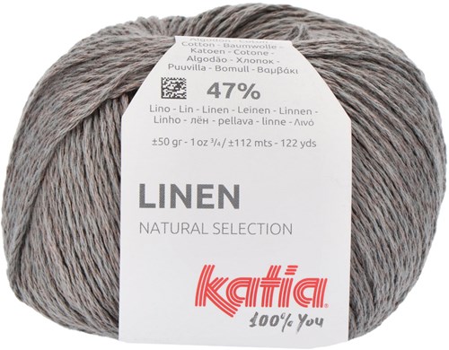 Katia Linen 025 Light Grey