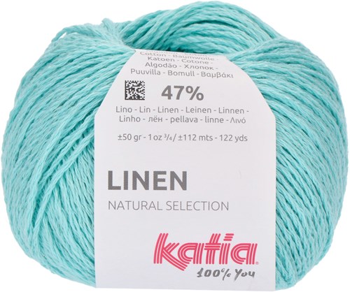 Katia Linen 027 Turquoise Blue