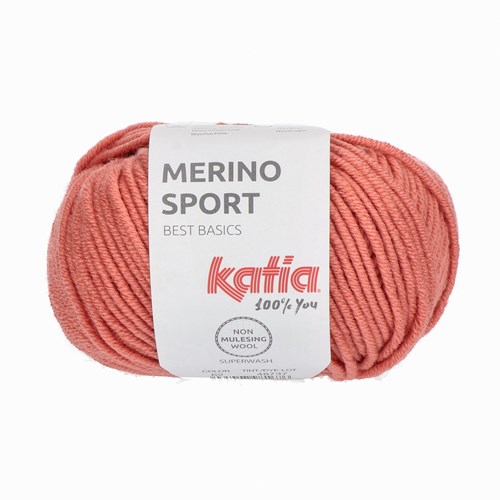 Katia Merino Sport 062 Salmon red