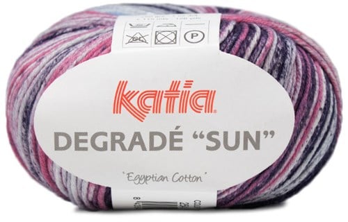 Katia Degradé Sun 254 Lila / Red