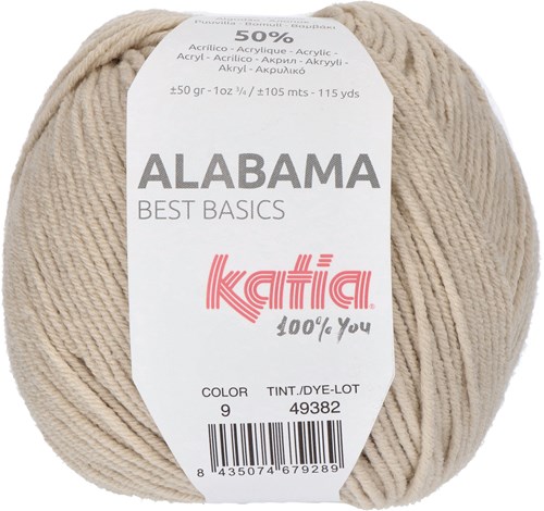 Katia Alabama 009 Very Light Beige