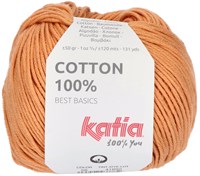 Katia Cotton 100% 056 Salmon Orange