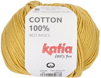 Katia Cotton 100% 061 Light Mustard Yellow