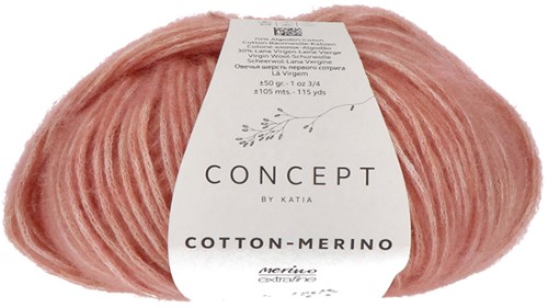 Katia Cotton-Merino 137 Medium pink