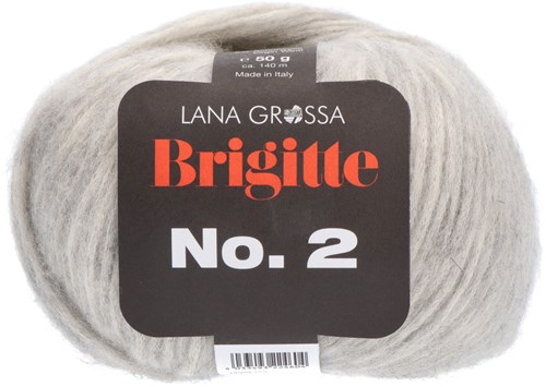 Lana Grossa Brigitte No.2 013 Silver/Grey