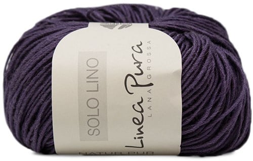 Lana Grossa Solo Lino 040 Dark Violett
