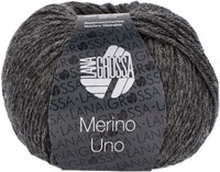 Lana Grossa Merino Uno 011 Dark Grey