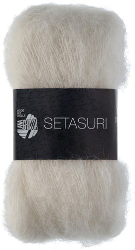 Lana Grossa Setasuri 001 White