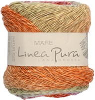 Lana Grossa Mare 001 Reed / peach / salmon / orange / light gray / rose pink