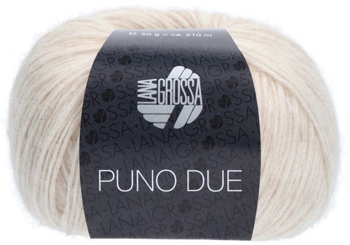 Lana Grossa Puno Due 015 Light Beige / cream