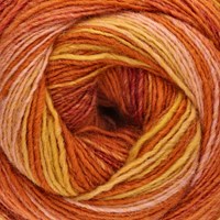 Lana Grossa Gomitolo Bene 761 Yellow/ochre/rose/terracotta-2