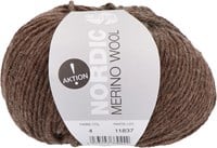 Lana Grossa Nordic merino wool 004 Dark Brown