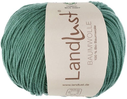 Lana Grossa Landlust Baumwolle Gots 009 Emerald green