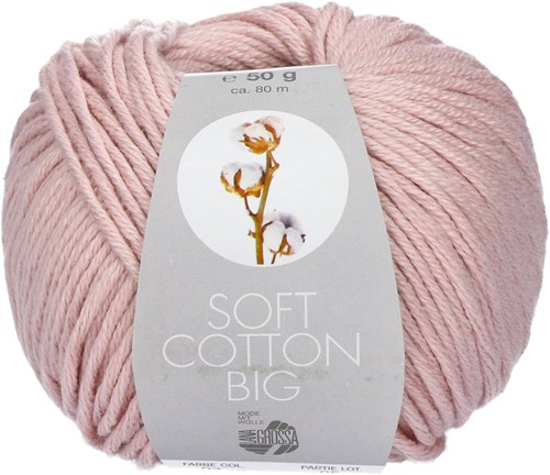 Lana Grossa Soft Cotton Big 3 Rose