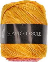 Lana Grossa Gomitolo Sole 918 Yellow - Orange - Sering - Pink - Light Turquoise - Light Green