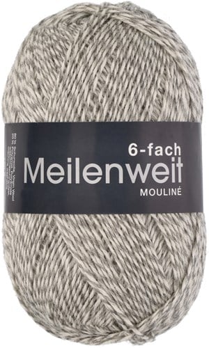 Lana Grossa Meilenweit 6-Fach 150 Mouliné 8501