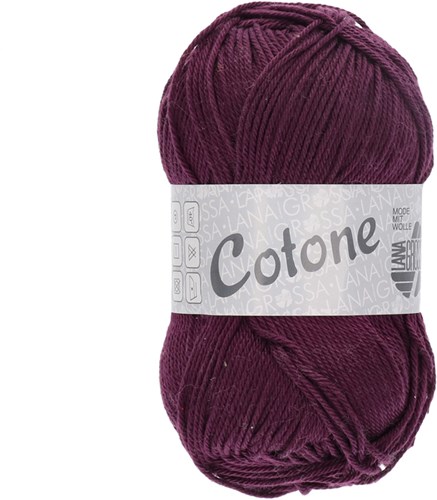 Lana Grossa Cotone 074 Blackberry