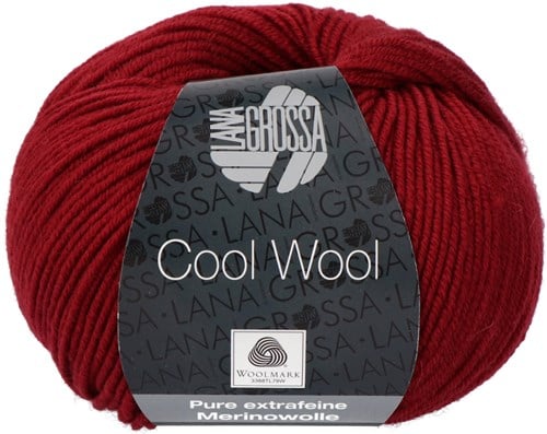Lana Grossa Cool Wool 2068 Indian red