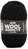 Lang Yarns Wooladdicts Love 004 Black