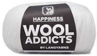 Lang Yarns Wooladdicts Happiness 001 White