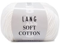 Lang Yarns Soft Cotton 001 White
