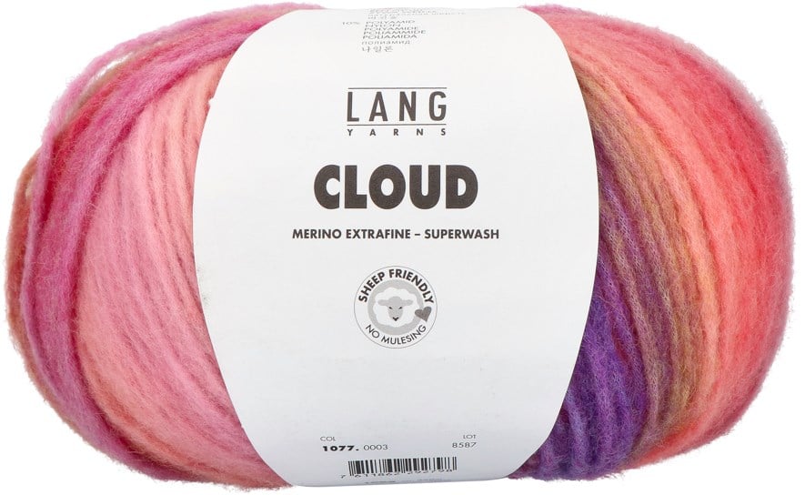 Lang Yarns Cloud 003 Rose 