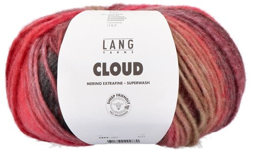 Lang Yarns Cloud 007 bordeaux