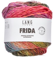 Lang Yarns Frida 005 Green/Orange