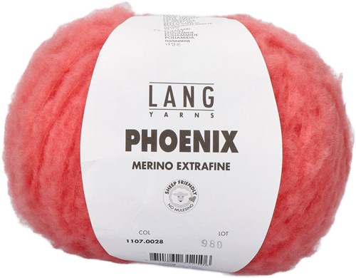 Lang Yarns Phoenix 028 Salmon