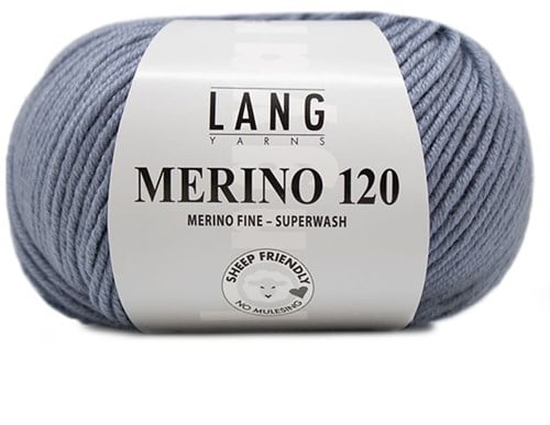 Lang Yarns Merino 120 0134 Jeans Light