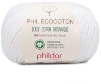 Phildar Phil Ecocoton 1225 Blanc