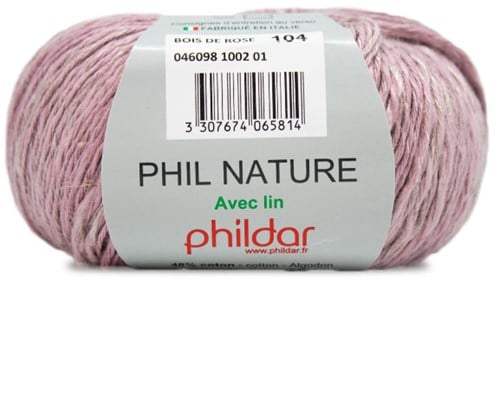 Phildar Phil Nature 1002 Bois de Rose