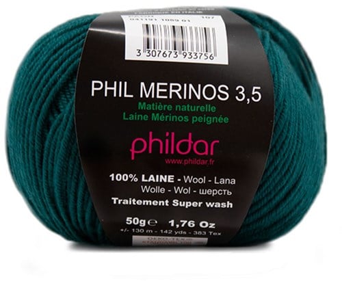Phildar Phil Merinos 3.5 1089 Paon