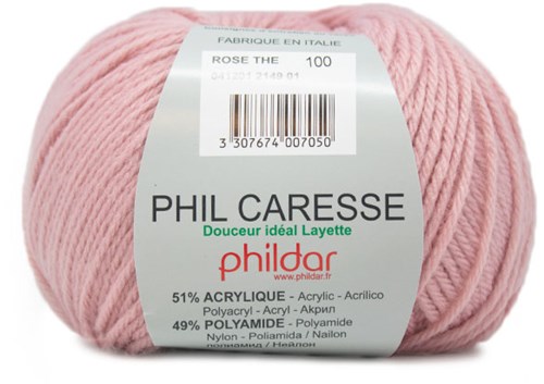 Phildar Phil Caresse 2149 Rose Thé