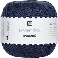Rico Essentials Crochet 037 Midnight Blue