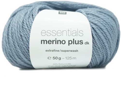 Rico Essentials Merino Plus DK 018 Light Blue