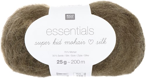 Rico Essentials Super Kid Mohair Loves Silk 49 Olive
