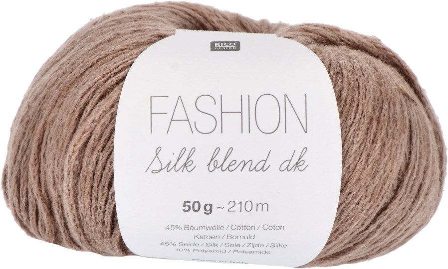 Rico Silk 028 Taupe | Yarnplaza – For knitting crochet