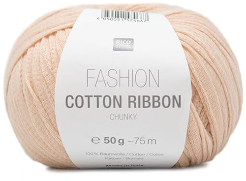 Rico Fashion Cotton Ribbon Chunky 04 Powder