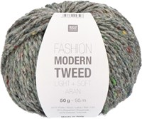 Rico Fashion Modern Tweed Aran 015 Light Grey