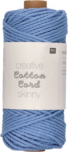 Rico Creative Cotton Cord Skinny 005 Blue