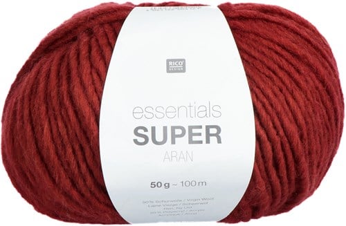 Rico Essentials Super Aran 007 Burgundy