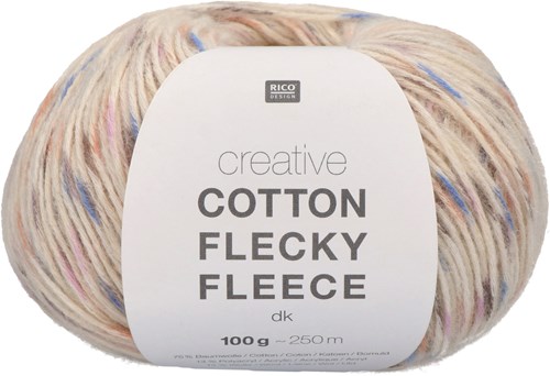 Rico Creative Cotton Flecky Fleece DK 003 Retro