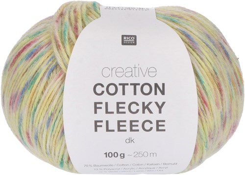 Rico Creative Cotton Flecky Fleece DK 008 Vanilla