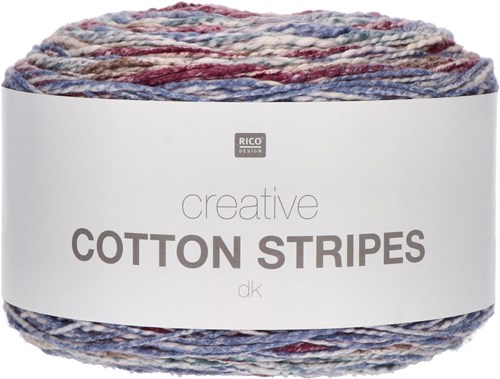 Rico Creative Cotton Stripes DK 006 Summer Darks