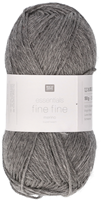 Rico Essentials Fine Fine Merino 011 Grey Mélange