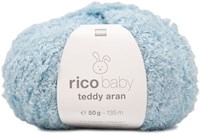 Rico Baby Teddy Aran 6 Light Blue