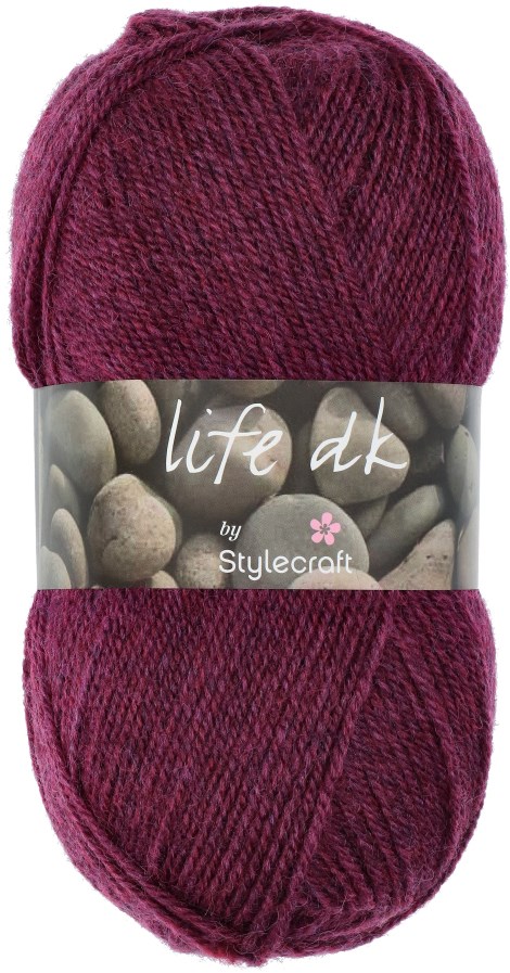 Stylecraft Life DK 2319 cranberry | Yarnplaza.com