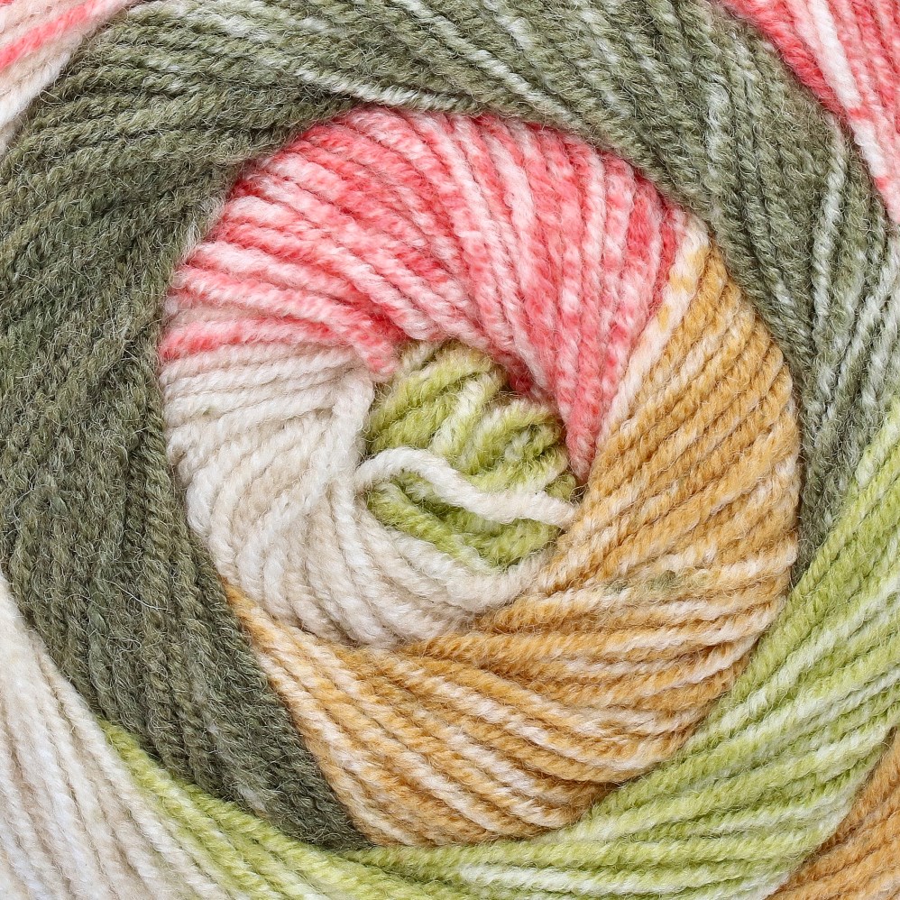 Stylecraft Batik Swirl DK Gomitolo Da 200g, Lana E Acrilico, Colore Foresta (3737), Per Uncinetto E Maglia
